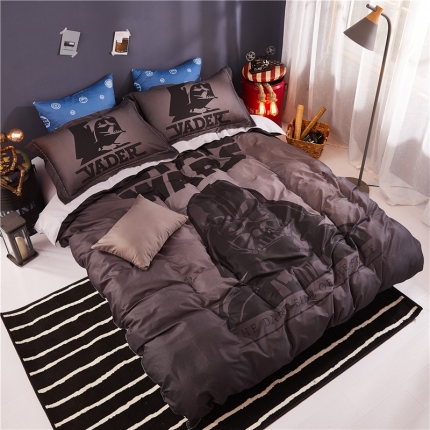 91家纺网 家纺一手货源 找家纺 （总）迪士尼家纺 2019新款星球大战数码印花全棉四件套