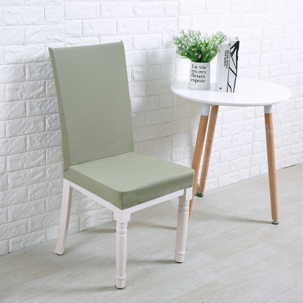 宏雅印象 针织细条纹椅套-16色 雅典绿
