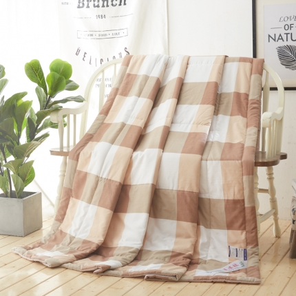 91家纺网 家纺一手货源 找家纺 （总）佑泽家纺 新款无印良品水洗棉夏被