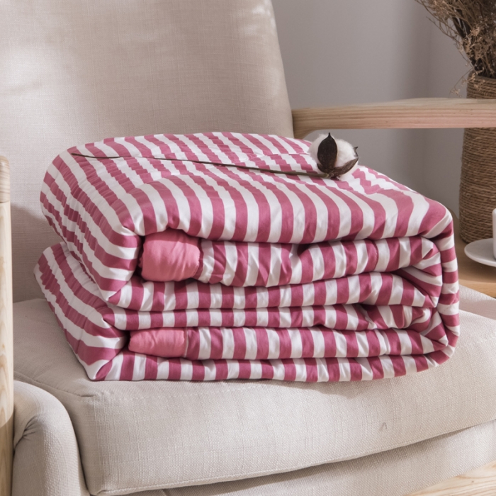 91家纺网 家纺一手货源 找家纺 佑泽家纺 新款无印良品水洗棉夏被 多尔