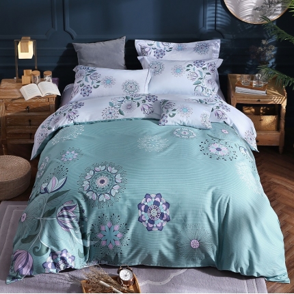 91家纺网 家纺一手货源 找家纺 （总）帅露家纺 2019新款13372平网印花四件套