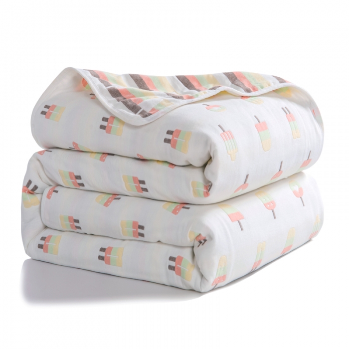 91家纺网 家纺一手货源 找家纺 朴尔家纺 夏季毛巾被纯棉毛毯被夏被毯子空调被冰棍