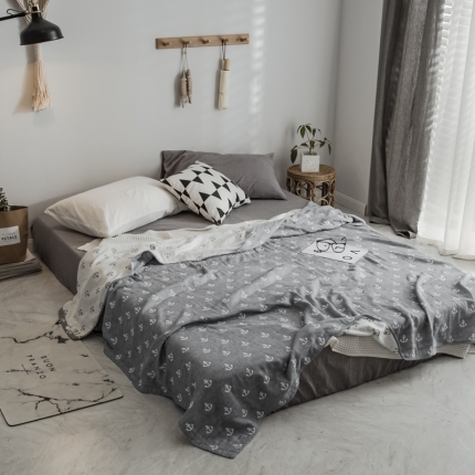 91家纺网 家纺一手货源 找家纺 （总）朴尔 2019新款水洗棉毛巾被