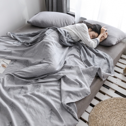 91家纺网 家纺一手货源 找家纺 （总）朴尔家纺双层纱毛巾被全棉纱布夏被空调被毛毯提花盖毯