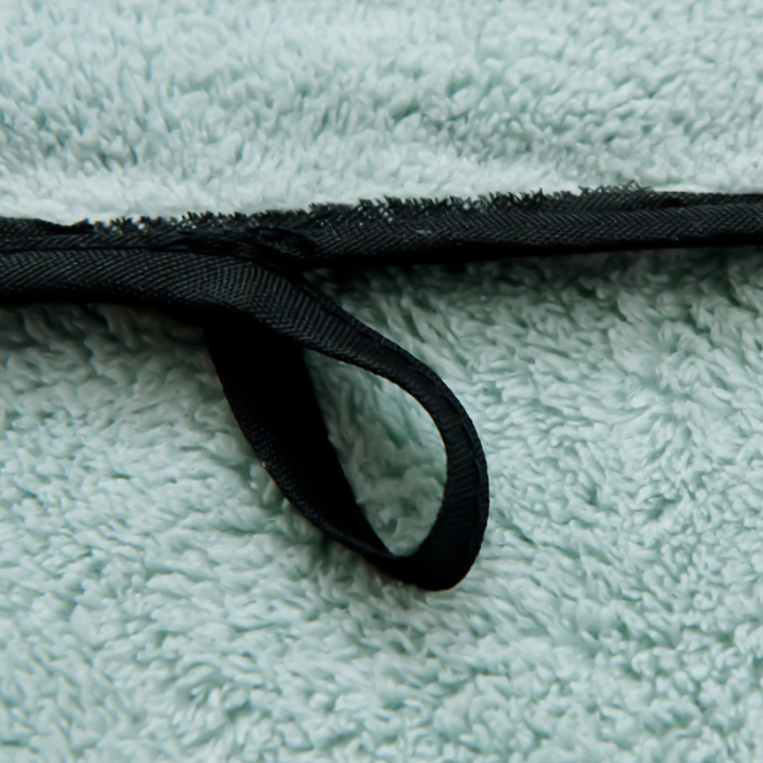 91家纺网 家纺一手货源 找家纺 朴尔 情侣毛巾家用干发速干创意北欧风洗脸吸水不掉毛纯色-墨绿