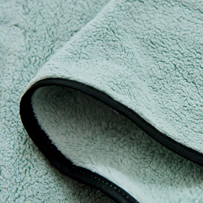 91家纺网 家纺一手货源 找家纺 朴尔 情侣毛巾家用干发速干创意北欧风洗脸吸水不掉毛纯色-墨绿