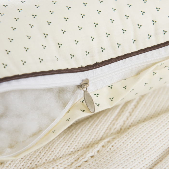 91家纺网 家纺一手货源 找家纺 乐秀家纺 儿童决明子枕珍珠棉枕芯30*50cm 枕头芯