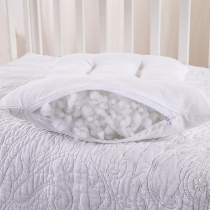 91家纺网 家纺一手货源 找家纺 乐秀家纺 儿童珍珠棉枕芯30*50cm 枕头芯40*60