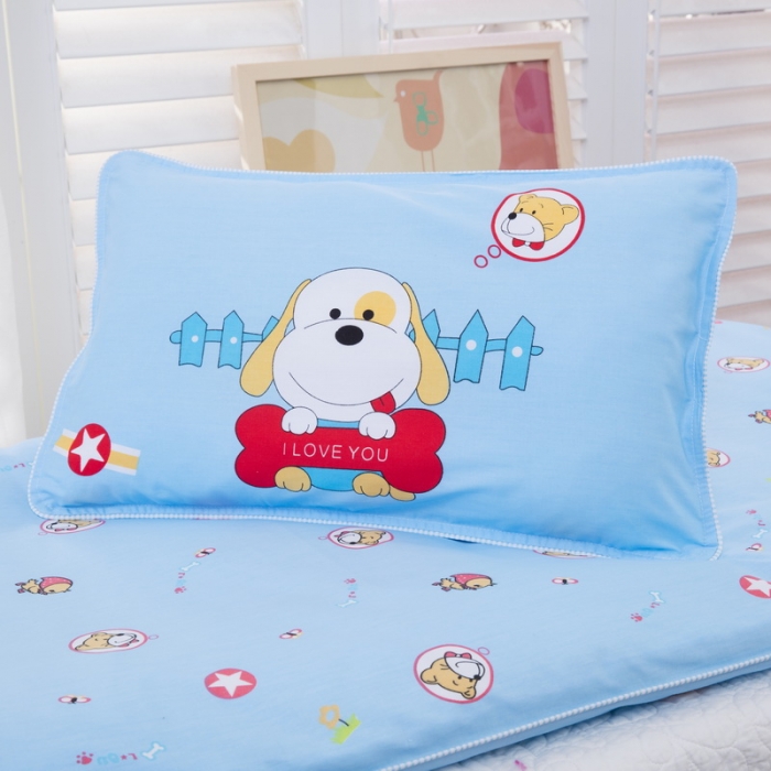 91家纺网 家纺一手货源 找家纺 乐秀家纺 2020新款大版定位30x50枕套 可爱多