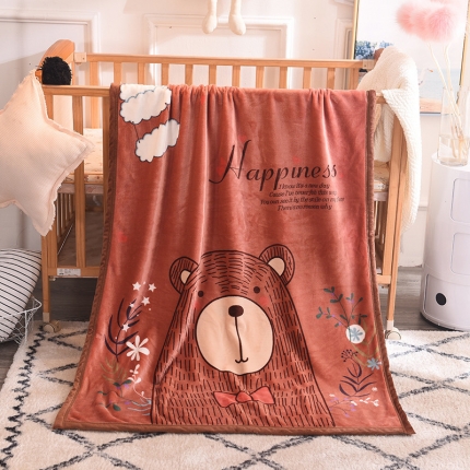 91家纺网 家纺一手货源 找家纺 （总）茗婷家纺 2025双层定位儿童毯