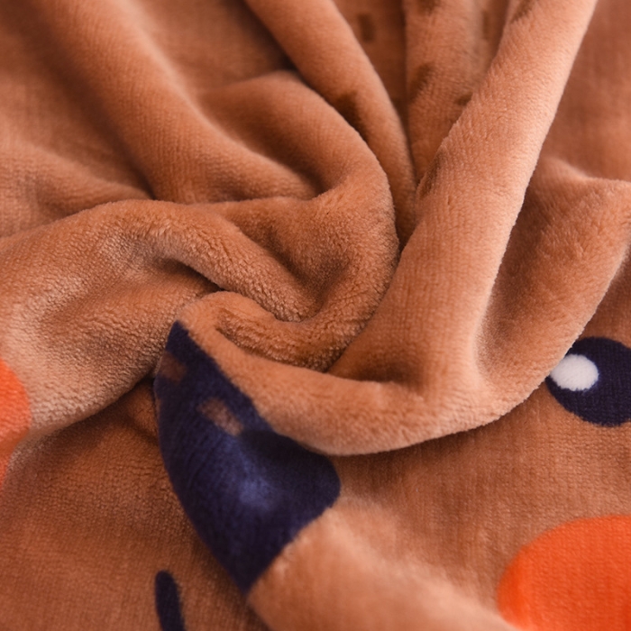 91家纺网 家纺一手货源 找家纺 茗婷家纺 2025双层定位儿童毯 小鹿角