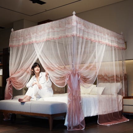 91家纺网 家纺一手货源 找家纺 （总）海虹蚊帐 新款8856款落地式蚊帐