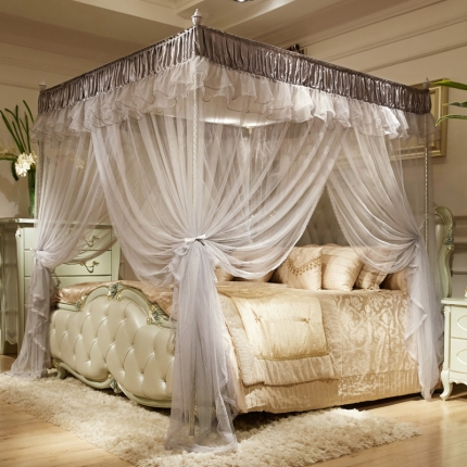 91家纺网 家纺一手货源 找家纺 （总）海虹蚊帐 新款8858款落地式蚊帐