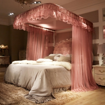 91家纺网 家纺一手货源 找家纺 （总）海虹蚊帐 新款8860款双轨道蚊帐