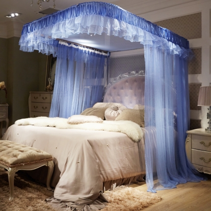 91家纺网 家纺一手货源 找家纺 （总）海虹蚊帐 新款8860款双轨道蚊帐