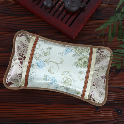 91家纺网 家纺一手货源 找家纺 八零年代 冰丝枕—富贵牡丹