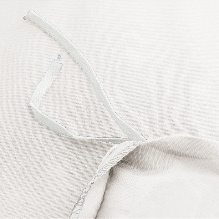 91家纺网 家纺一手货源 找家纺 欣喜来 2022新款40s简约全棉四件套床单款 白色