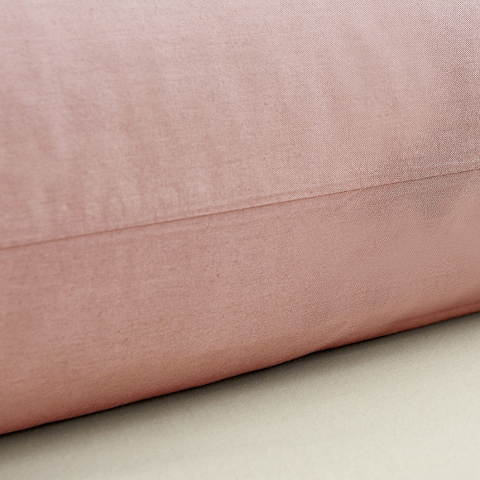 91家纺网 家纺一手货源 找家纺 欣喜来 2026新款40s简约全棉四件套床单款 豆沙