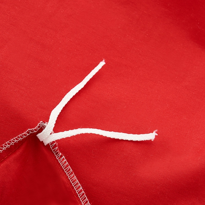 91家纺网 家纺一手货源 找家纺 欣喜来 2022新款40s简约全棉四件套床单款 大红