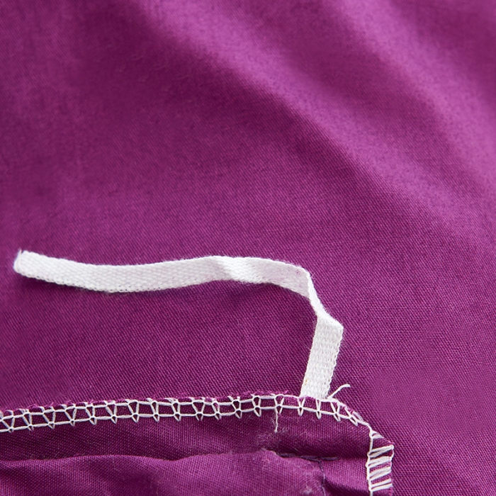 91家纺网 家纺一手货源 找家纺 欣喜来 2022新款40s简约全棉四件套床单款 冷紫