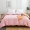 91家纺网 家纺一手货源 找家纺 欣喜来 2019新款40s简约全棉纯色单品被套 粉色