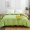 91家纺网 家纺一手货源 找家纺 欣喜来 2019新款40s简约全棉纯色单品被套 果绿