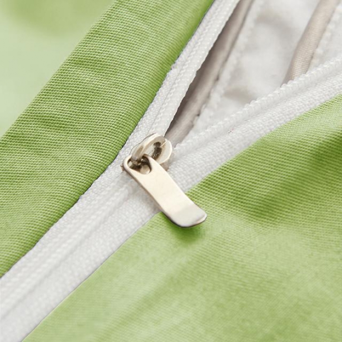 91家纺网 家纺一手货源 找家纺 欣喜来 2019新款40s简约全棉纯色单品被套 果绿