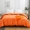 91家纺网 家纺一手货源 找家纺 欣喜来 2019新款40s简约全棉纯色单品被套 桔黄