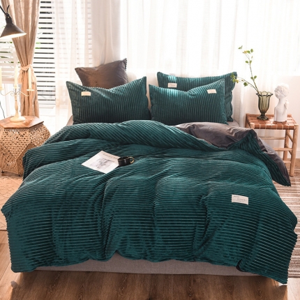 91家纺网 家纺一手货源 找家纺 （总）金奇达 2019新款魔法绒四件套