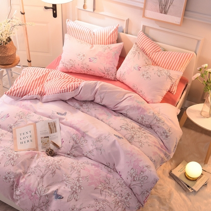 91家纺网 家纺一手货源 找家纺 （总）金奇达 2019新款魔暖绒四件套