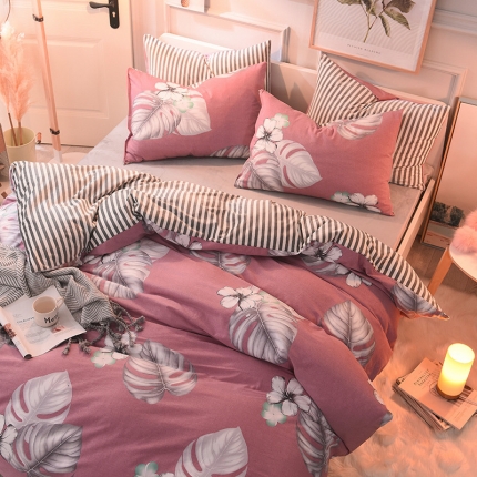 91家纺网 家纺一手货源 找家纺 （总）金奇达 2019新款魔暖绒四件套