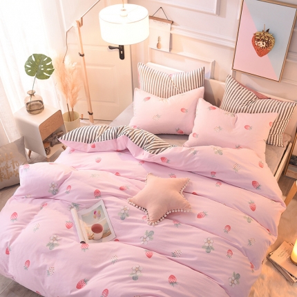 91家纺网 家纺一手货源 找家纺 （总）金奇达 2019新款魔暖绒四件套