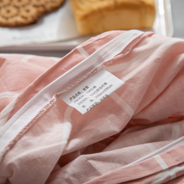 91家纺网 家纺一手货源 找家纺 金奇达 2019新款A棉B绒四件套 三宅