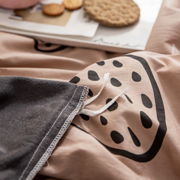 91家纺网 家纺一手货源 找家纺 金奇达 2019新款A棉B绒四件套 天仙醉