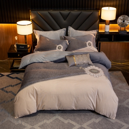 91家纺网 家纺一手货源 找家纺 （总）金奇达 2019大版数码花卉系列宝宝绒四件套