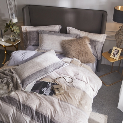 91家纺网 家纺一手货源 找家纺 （总）金奇达 2019新款宝宝绒四件套自然光图