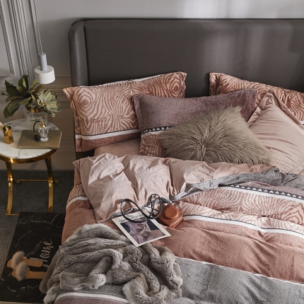 91家纺网 家纺一手货源 找家纺 （总）金奇达 2019新款宝宝绒四件套自然光图