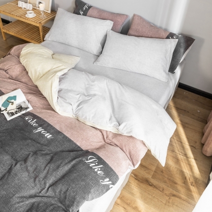 91家纺网 家纺一手货源 找家纺 （总）金奇达 2019拉舍尔水洗棉绒四件套