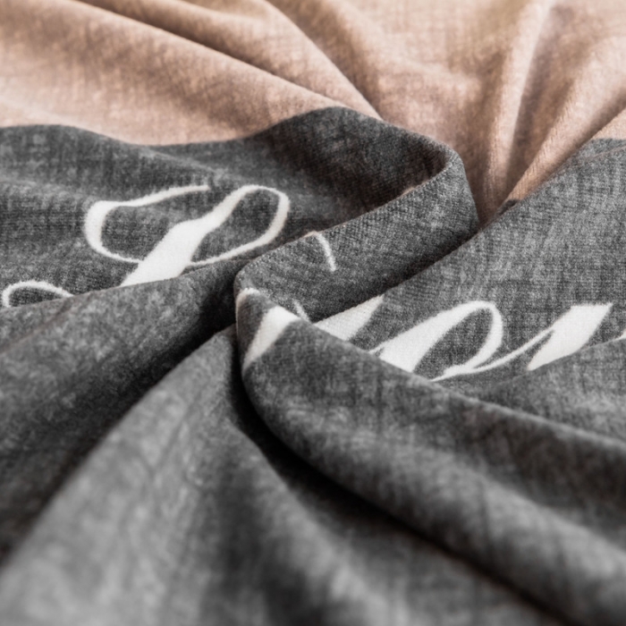 91家纺网 家纺一手货源 找家纺 金奇达 2019拉舍尔水洗棉绒四件套 拉舍尔摩卡咖