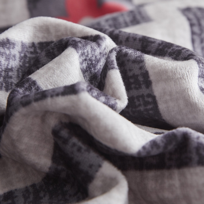 91家纺网 家纺一手货源 找家纺 金奇达 2019新款宝宝绒四件套自然光图 恋想