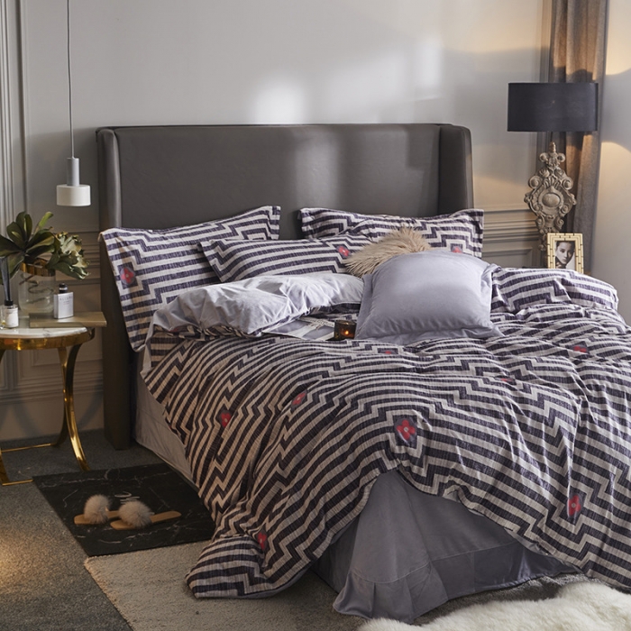 91家纺网 家纺一手货源 找家纺 金奇达 2019新款宝宝绒四件套自然光图 恋想