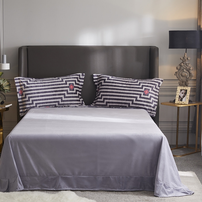 91家纺网 家纺一手货源 找家纺 金奇达 2019新款宝宝绒四件套自然光图 恋想