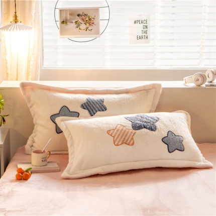 91家纺网 家纺一手货源 找家纺 （总）金奇达 2019新款大版雪花绒单品枕套一对