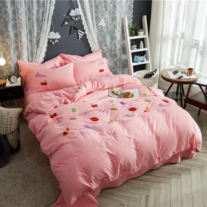 91家纺网 家纺一手货源 找家纺 （总）优然居家纺  全棉拉绒毛巾绣四件套