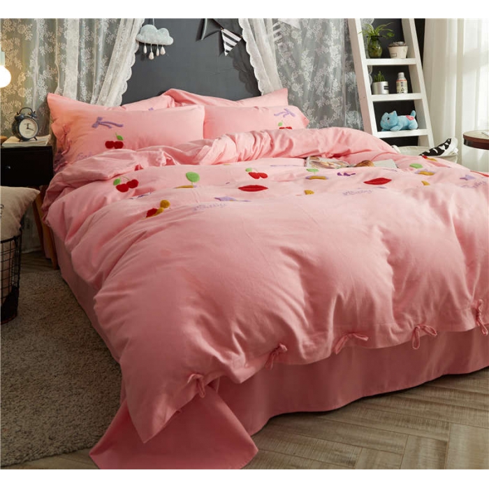 91家纺网 家纺一手货源 找家纺 （总）优然居家纺  全棉拉绒毛巾绣四件套