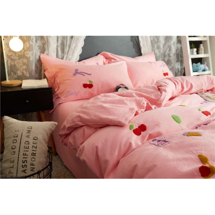 91家纺网 家纺一手货源 找家纺 （总）优然居家纺  全棉拉绒毛巾绣四件套