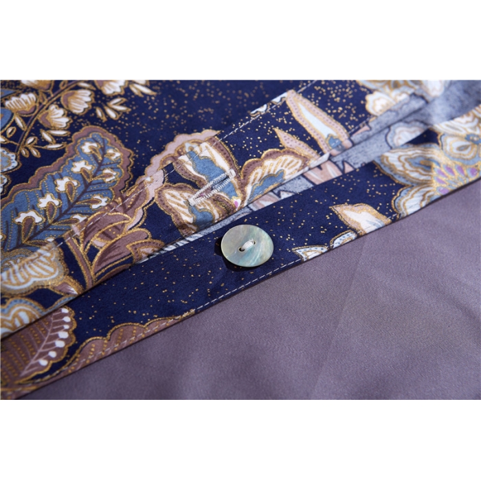 91家纺网 家纺一手货源 找家纺 优然居家纺 60支长绒棉印花四件套H012罗森