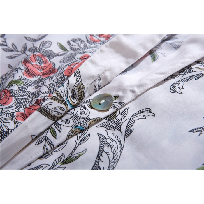 91家纺网 家纺一手货源 找家纺 优然居家纺 60支长绒棉印花四件套H013沉香颂