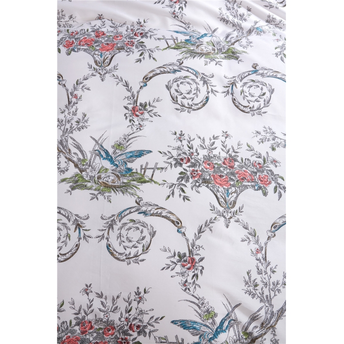 91家纺网 家纺一手货源 找家纺 优然居家纺 60支长绒棉印花四件套H013沉香颂