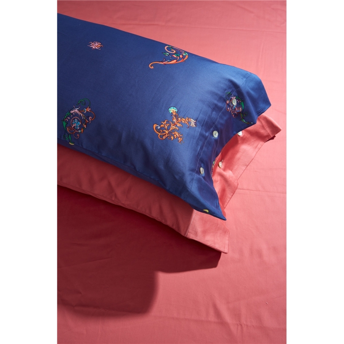 91家纺网 家纺一手货源 找家纺 优然居家纺 60支长绒棉印花四件套H013漫步